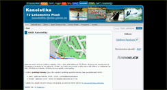 Desktop Screenshot of kanoistika.tjloko-plzen.cz